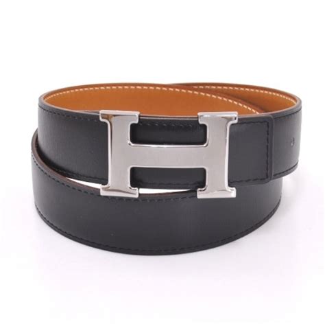 hermes belt black silver|Hermes belt unisex.